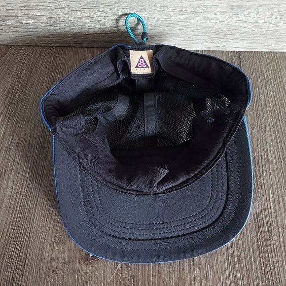 Nike ACG Royal Blue "All Conditions Gear' Mesh Adjustable Running Hat - Picture 5 of 6